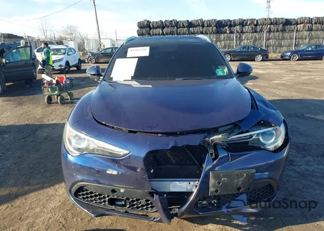 2019 Alfa Romeo Stelvio Ti Awd from USA, damaged, VIN ZASPAKBN2K7C32696